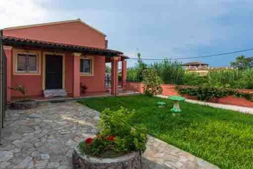 Sofis Private House With Big Garden Apartment Alykes Potamou Luaran gambar